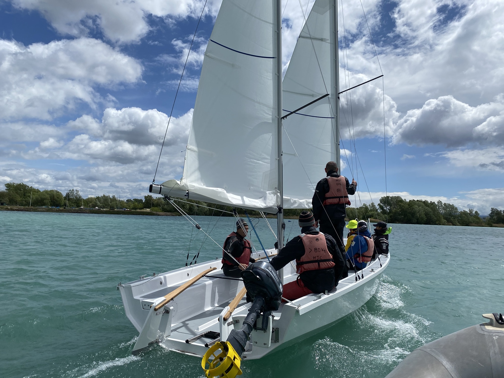 Private sailing outing on Lake Geneva for a small group